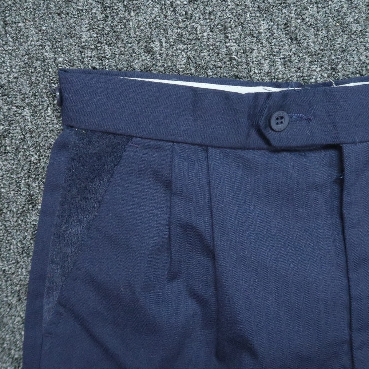 Fred Perry Shorts Mens 30 Blue Sportswear Flat Front 3