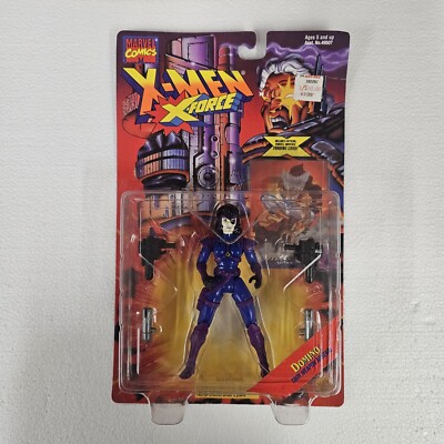 Domino X-Men X-Force ToyBiz Toy Biz 1995 Marvel Comics Figur