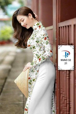 Traditional Vietnamese Long Dress Collections with Pants Silk 3D All Size ADVN00254 Ao Dai Traditional Vietnamese Long Dress Collections with Pants Silk 3D All Size ADVN00254 Ao Dai