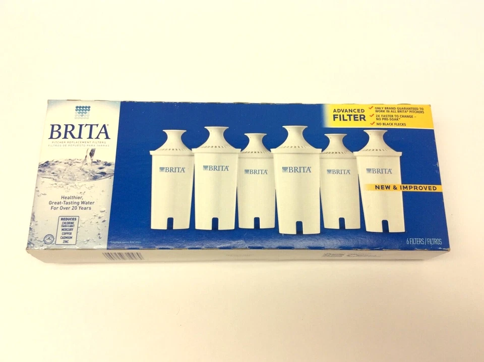 Pack of 6 New Brita Pitcher Replacement Filters 0-60258-71048-9 - Image 2 of 4