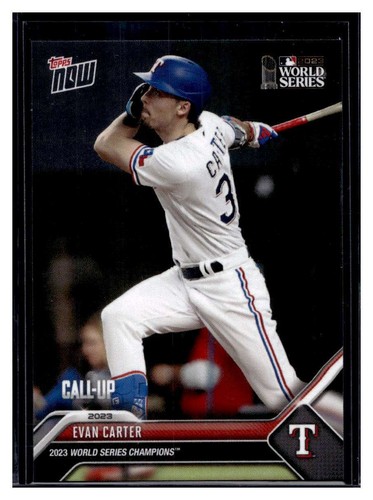2023 Topps Now WS-3 Evan Carter