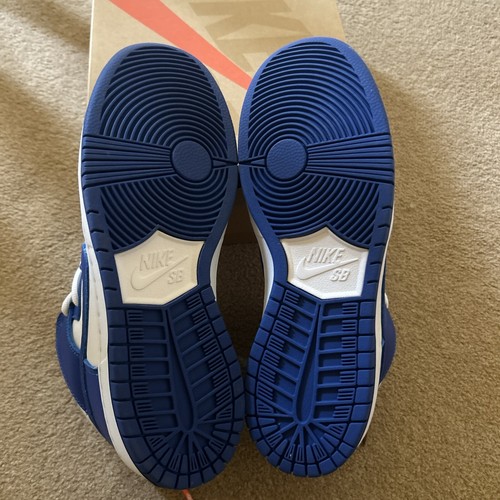 ✅NIKE SB DUNK HIGH PRO ISO UK9 US10 ‘Kentucky’ Orange Label Blue White Fast🚚💨. - Picture 5 of 6