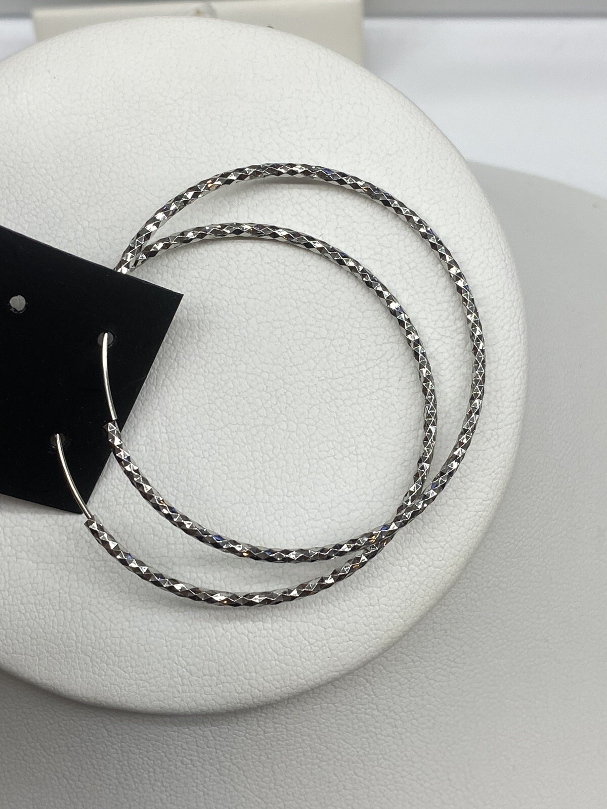 hoop earrings Silver Tone-image