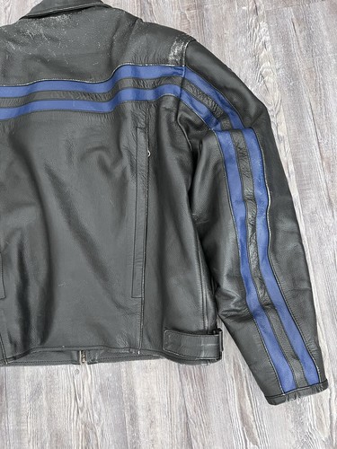 Cortech Coaster Leather Motorcycle Jacket Size XL - Picture 11 of 13