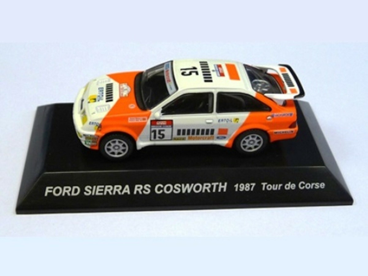 絶版　1/43 テキサコ　フォード　シエラ　RS コスワース　1987 WRC WOW EXTREMELY RARE Ford Sierra RS Cosworth Sainz Corse 1987 WRC 1