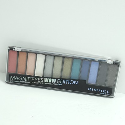 Rimmel London MAGNIF'EYES Eyeshadow Contour Palette WOW Edition  0.5 oz
