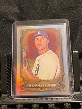Jack Flaherty 2024 Allen & Ginter Hot Box Silver Portrait SP - Tigers