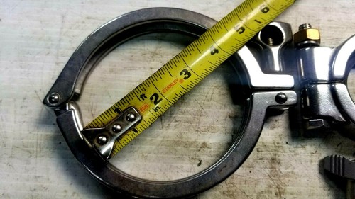 5 Pcs. STAINLESS TRI Clover Hose CLAMP SANITARY High Pressure 1-1/2" 2" 4" y522 - Picture 5 of 6