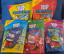 1UP Freeze Dried Candy 5 Flavor  As SEEN ON TIK-TOK