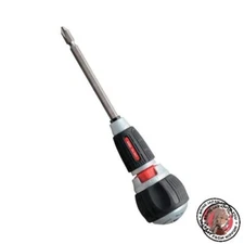 NEW ANEX Ratcheting Screwdriver Ball Handle Japanese Heavy Dut