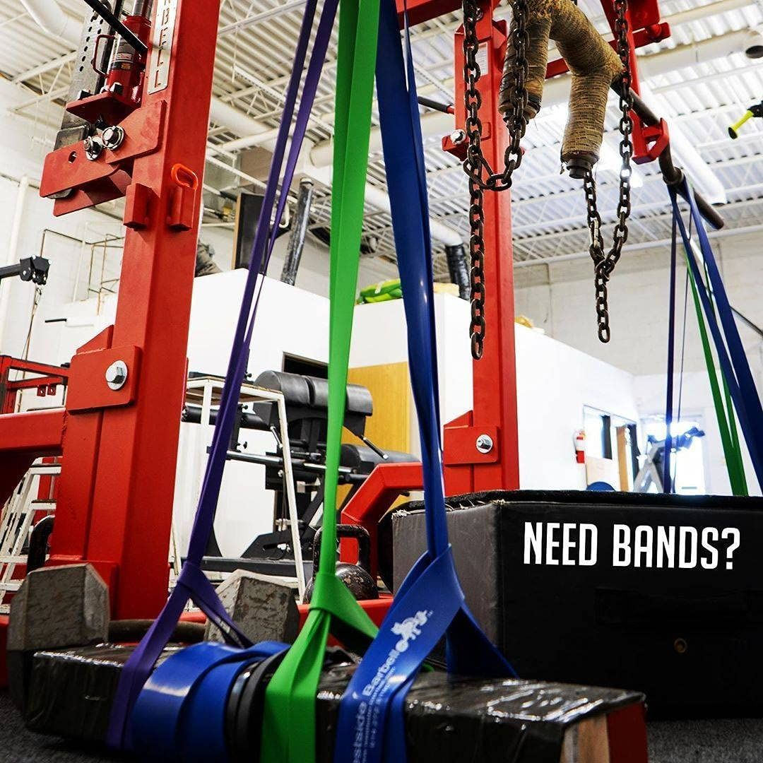 Westside Barbell Resistance Bands, Heavy Duty Workout Exercise Red eBay