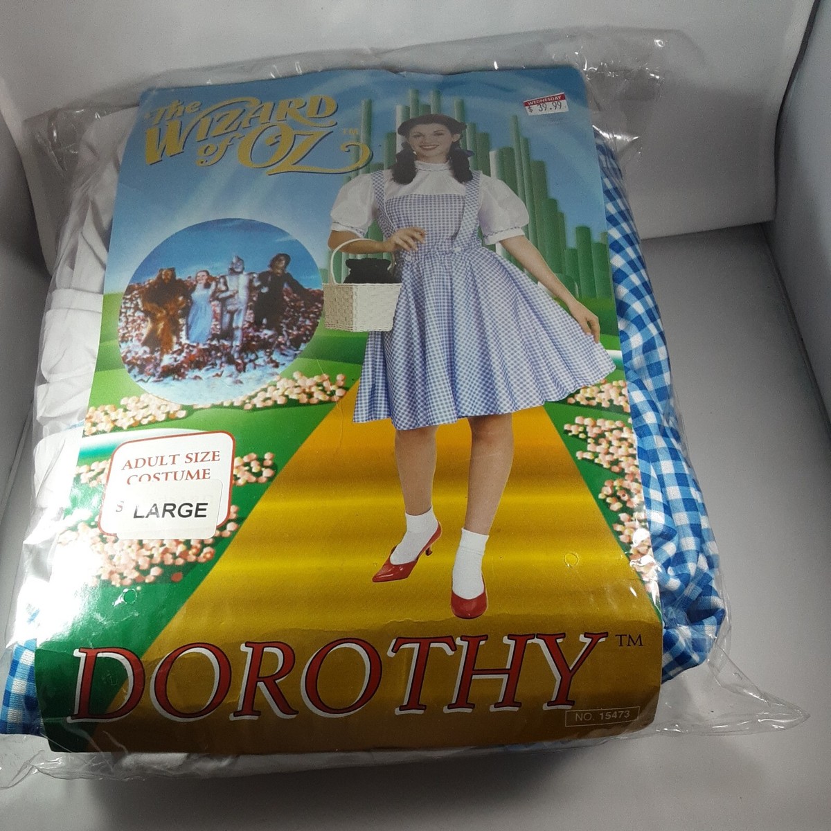 Rubie's Women's Wizard of Oz Dorothy Costume , Adult Large #15473