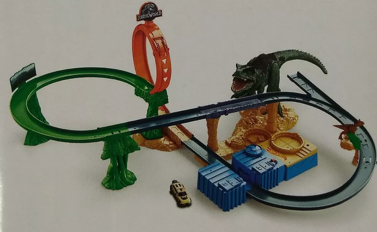 Pistas Hot Wheels Dinossauro Jurassic World Clash 'N Crash