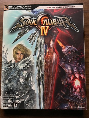 Soul Calibur IV/ 4 PS3 + Lösungsbuch/Strategy Guide Brady Games