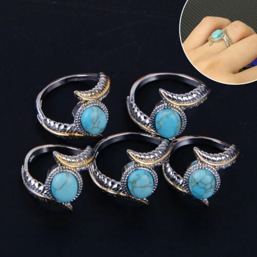 Türkis Modeschmuck-Ringe