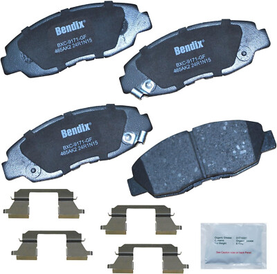 Bendix CFC465AK2 Premium Copper Free Ceramic BPR Disc Brake Pad Front