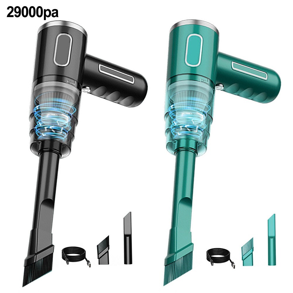 Powerful 29000PA Cordless Wet Dry Vacuum Cleaner for Car Home Mini Handheld  