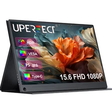 Portable Monitor 15.6 Inch FHD Laptop Display 1920x1080 USB C IPS HDMI Monitor