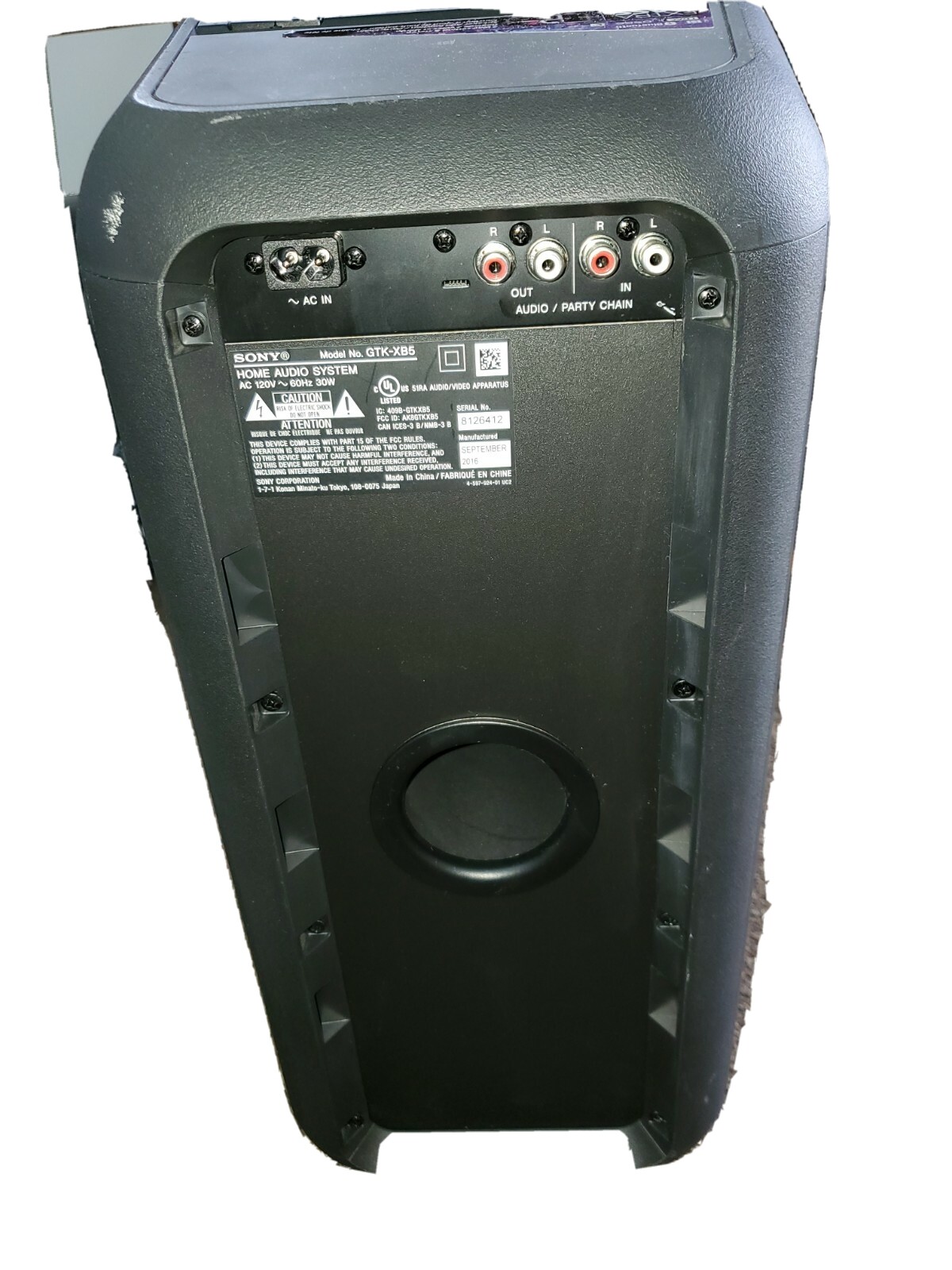 sony gtk xb7 wireless