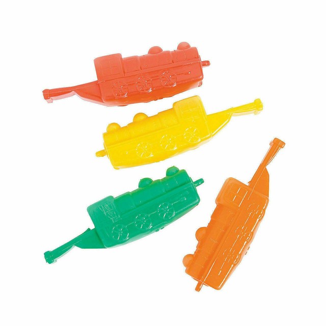 Soft Plastic Train Shaped Whistles (10 ct) eBay