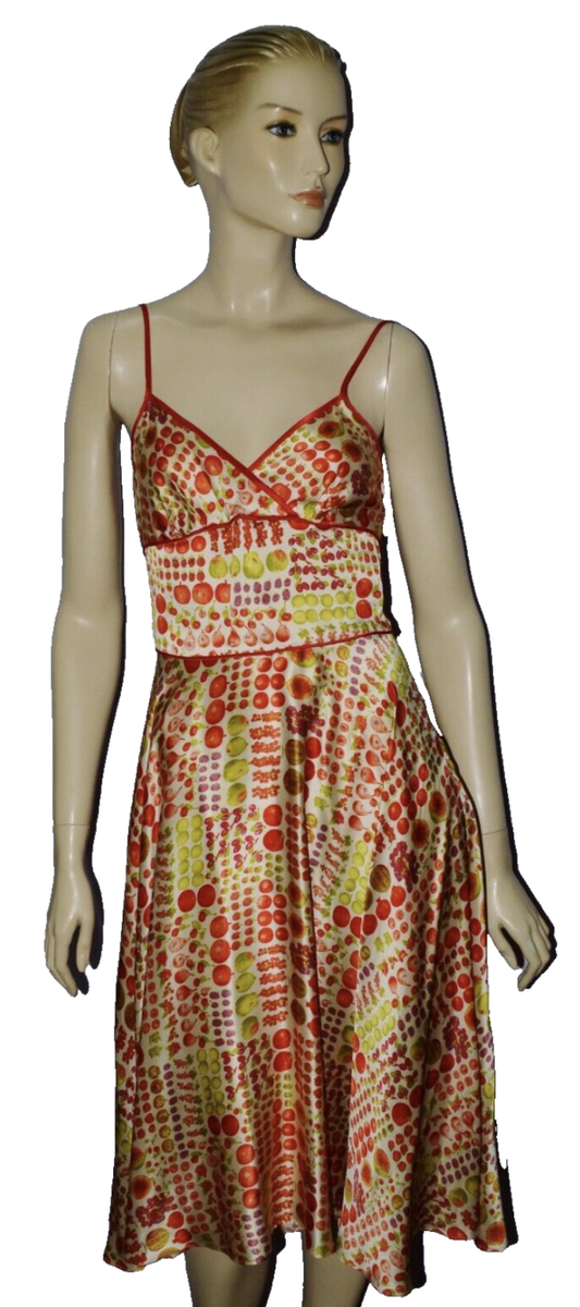 BETSEY JOHNSON NEW YORK NEW 4 S VINTAGE RARE 90S Y2K FRUIT BETSEY JOHNSON NEW YORK NEW 4 S VINTAGE RARE 90S Y2K FRUIT