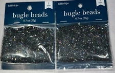 (2 PACK) Hildie & Jo Bugle Beads 2mm, 0.7 oz.