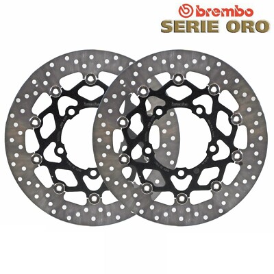 PAAR BREMBO BREMSSCHEIBEN GOLD VORNE SUZUKI 750 GSX-R 2006-2007