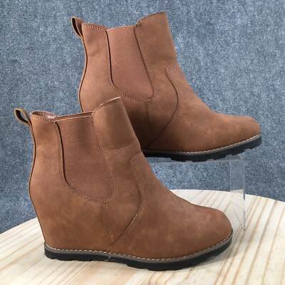 Womens Boots Universal Thread Brown Boots Booties Universal Thread