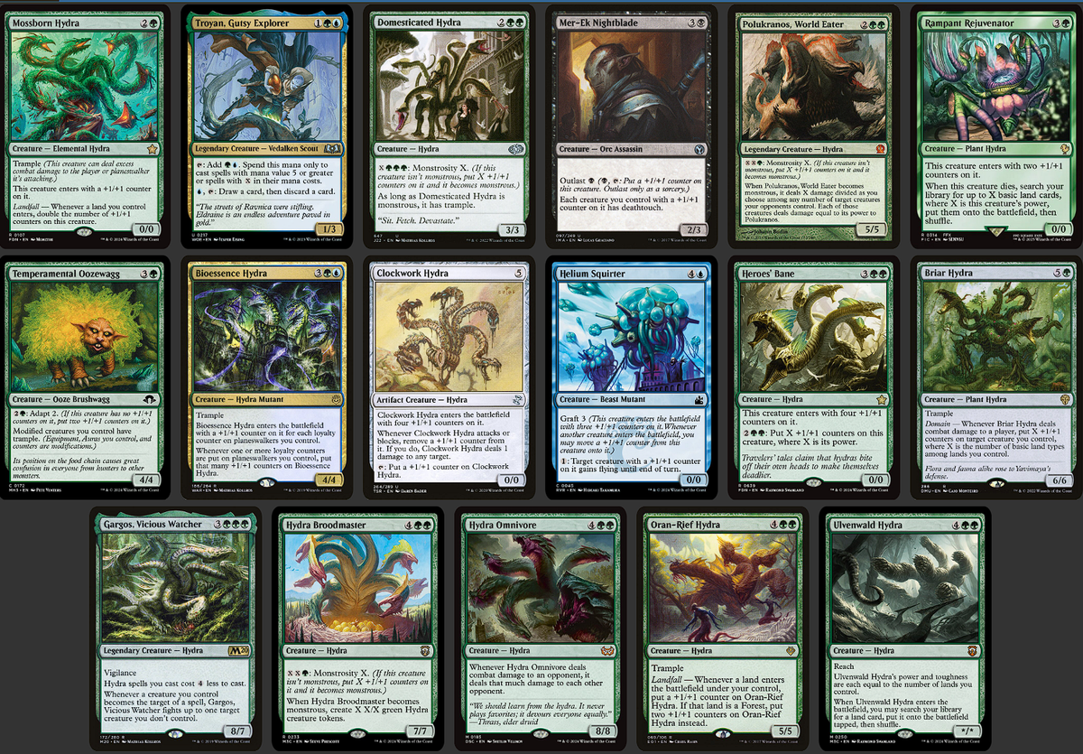 【まとめ売り】EDH 汎用カード　10枚 Zaxara, the Exemplary HYDRA Commander Deck EDH Magic MTG Ready-to