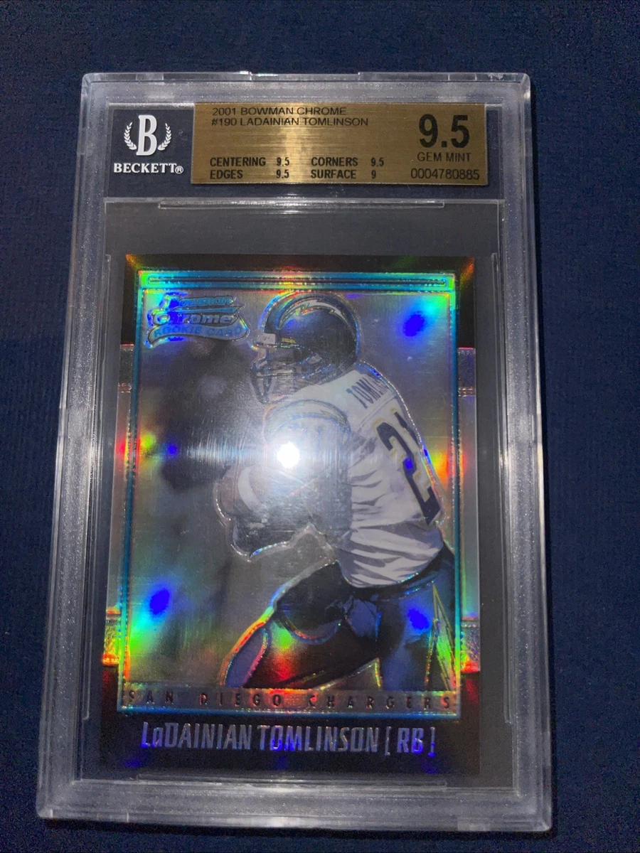 LaDainian Tomlinson Football Sports Trading Card Singles Rookie
