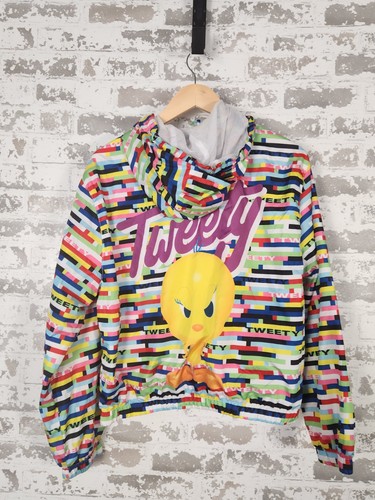 Looney Tunes Members Only Tweety Bird Jacket Collaboration Size Large Colorful - Picture 1 of 19