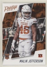 2018 Panini Prestige Rookie Malik Jefferson #294 4x2