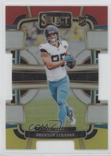 2023 Panini Select Concourse Red & Yellow Prizm Die-Cut Brenton Strange #45 1n7s