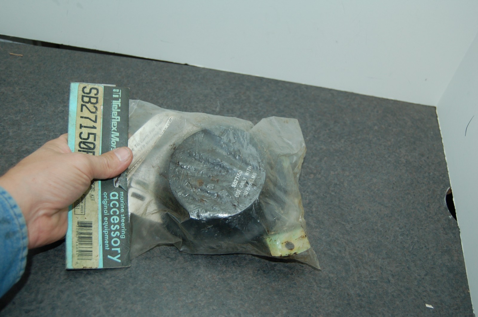 NEW GENUINE TELEFLEX MORSE SB27150P Rotary NFB Bezel Kit 90 Degree MARINE PARTS