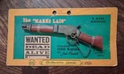 MARX TOYS "MARES LAIG" ON ORIGINAL DISPLAY CARD STEVE McQUEEN 'DEAD OR ALIVE' TV
