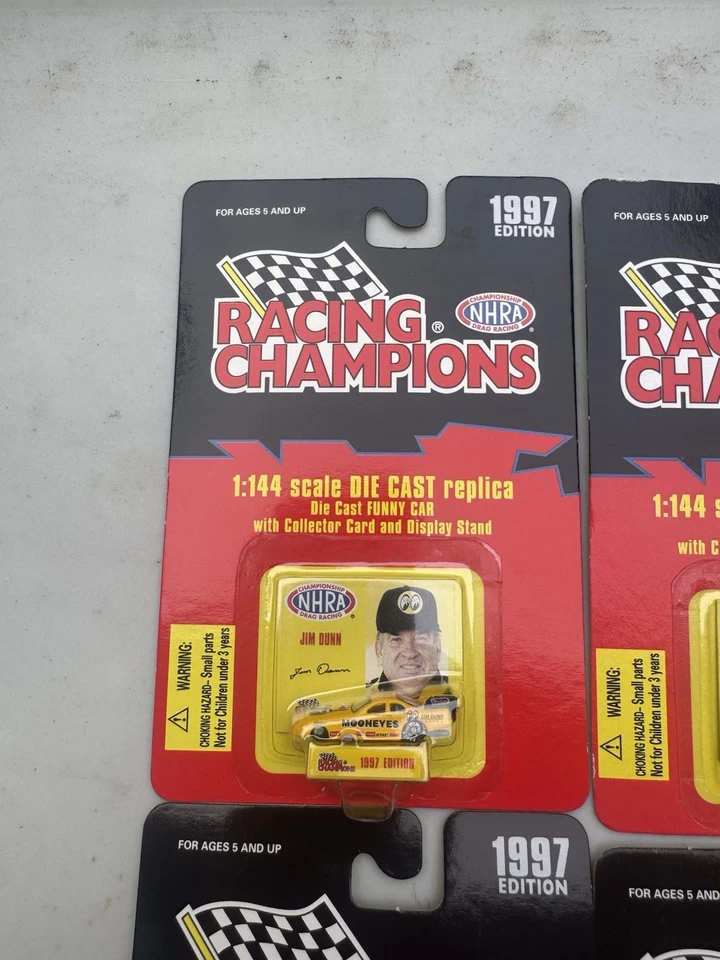 15 NIP 1997 Racing Champions 1:144 Scale Diecast NHRA Drag Racing Pro Stock Cars - Image 2 of 4