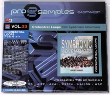 East West Pro Samples 33 Orchestral Loops Sample/Sound Library/Sampling CD