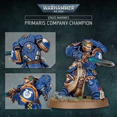 Space Marines - Primaris Company Champion - unbemalt