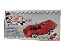 TDE Systems Red Sport Car CD Player AM/FM Remote Control