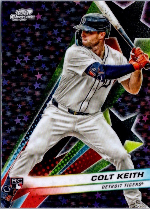 2024 Topps Chrome Cosmic #SF-98 Colt Keith Starfractor