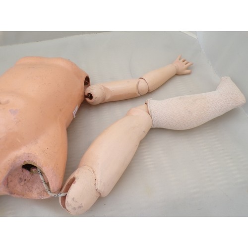 Antique CM Bergram Waltertshausen Jointed Doll Project Repair Doll - Picture 3 of 5