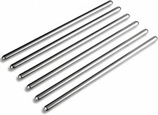 Worktop Hot Rods 6 Pack, Stainless Steel, Silver, 30Cm