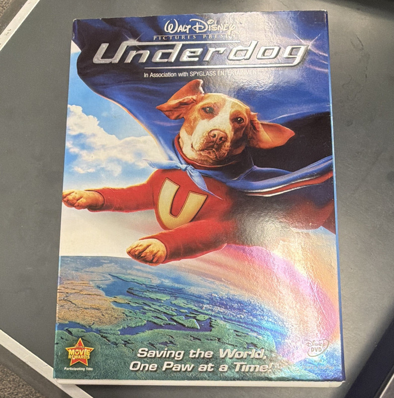 Walt Disney Pictures Underdog DVD (2007) Jason Lee PG Full Screen 82 min