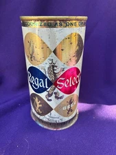 Beer Can Regal Select Beer. Flat Top Bottom Removed