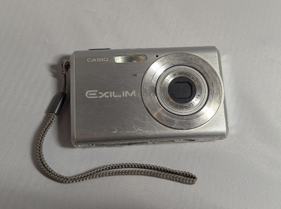 Casio EXILIM ZOOM EX-Z60 6.0MP Digital Camera - Silver for sale