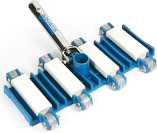 Pool Vacuum Head with Wheels, 14" Heavy Duty Model, Aluminum Handle, Flex Swimmi