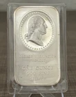 VINTAGE MADISON MINT FINE SILVER ART BAR - GEORGE WASHINGTON