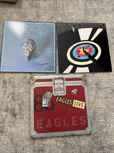 eagles vinyl records lot Of 3!