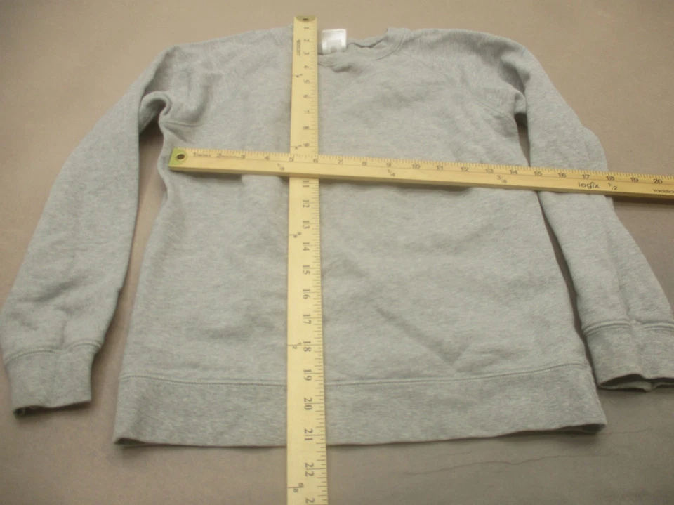 Top pijama manga larga Hanna Andersson talla 10 (140 cm) gris 100 % algodón 338 Foto 2 de 4