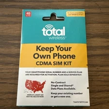 Total Wireless Bring Your Own Phone CDMA SIM Kit